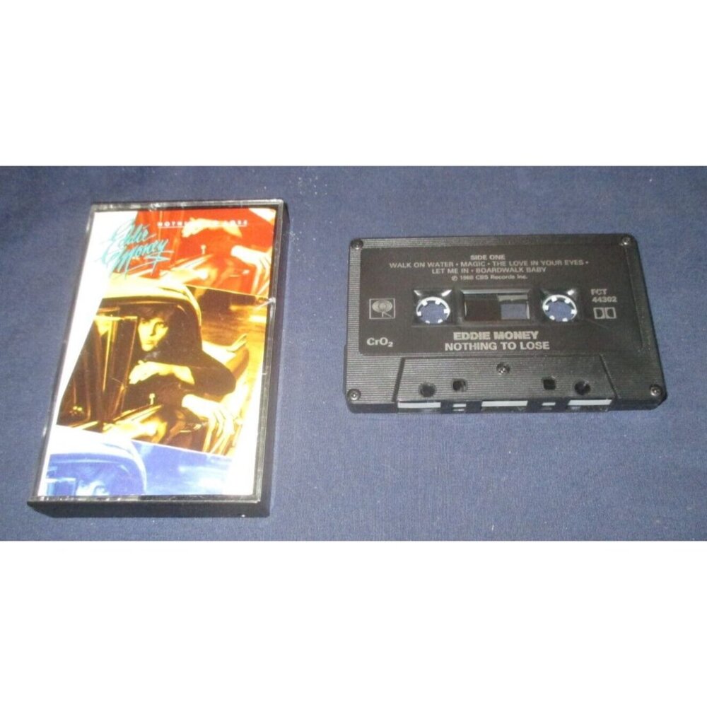 Eddie Money - Nothing to Lose cassette (CBS Records Canada, 1988)